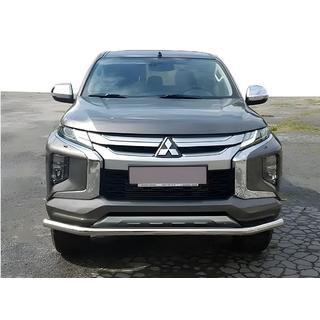 Передній захист ST008 (нерж) фото 3