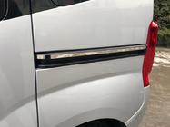 Citroen Nemo 2007-2017 рр. Молдинг під двері зрушення (2 шт, нерж.) Carmos - Турецька сталь фото 4