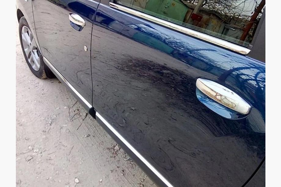 Dacia Lodgy 2012-2022 рр. Накладки на ручки (4 шт., нерж.) Image