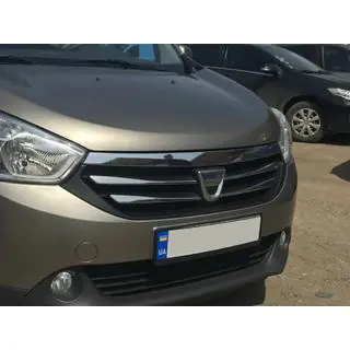 Накладки на решітку (4 шт, нерж.) фото 4