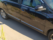 Dacia Lodgy 2012-2022 рр. Молдинг дверний (4 шт, нерж.) фото 3