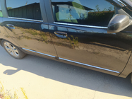 Dacia Lodgy 2012-2022 рр. Молдинг дверний (4 шт, нерж.) фото 6