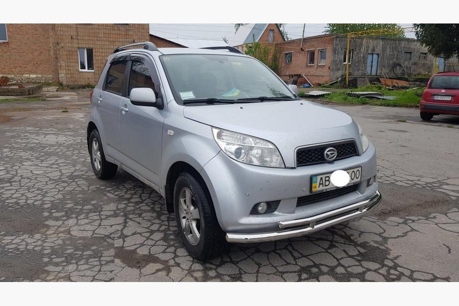 Daihatsu Terios 2006-2017 рр. Передній захист ST014 (нерж.) Фото 2