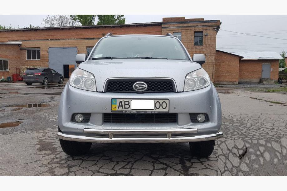 Daihatsu Terios 2006-2017 рр. Передній захист ST014 (нерж.) Фото 3