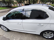 Peugeot 301 2012- рр. Окантовка вікон (нерж) фото 5