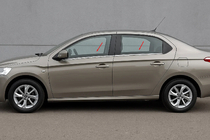 Peugeot 301 2012- рр. Окантовка вікон (нерж) фото 9