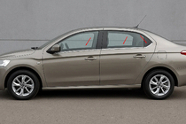 Peugeot 301 2012- рр. Окантовка вікон (нерж) фото 10