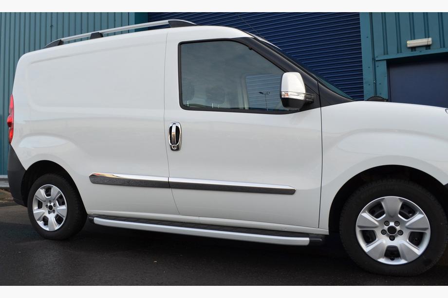 Opel Combo 2012-2018 рр. Накладки на ручки і обведення (8 шт, нерж) Carmos - Турецька сталь Фото 15