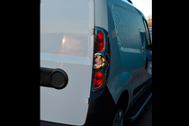 Opel Combo 2012-2018 рр. Окантовка на стопи (2012-2015, 2 шт, пласт) фото 5