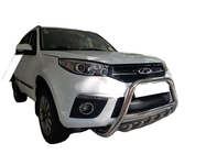 Chery Tiggo 3 2005- рр. Кенгурятник WT003 (нерж) фото 2