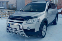 Chevrolet Captiva 2006-2019 рр. Кенгурятник WT004 (нерж) фото 1