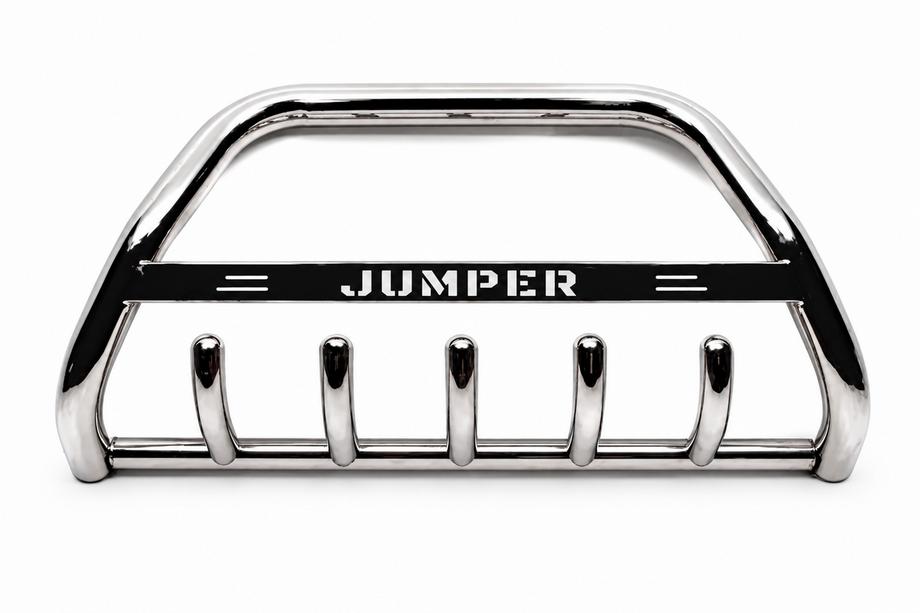 Citroen Jumper 1995-2006 рр. Кенгурятник WT004 (нерж) Image
