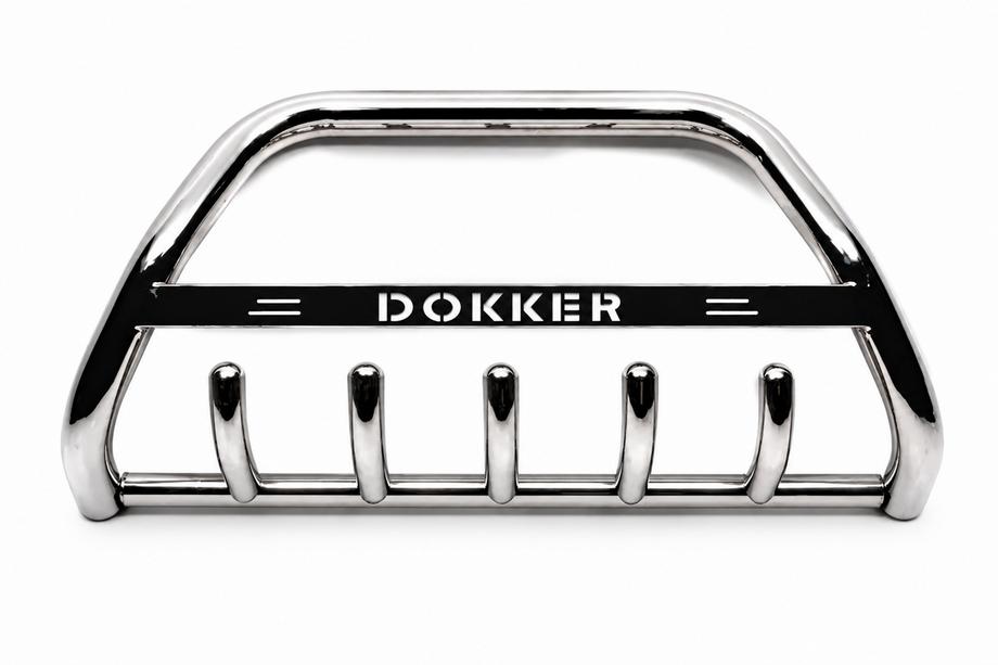 Dacia Dokker 2013-2022 рр. Кенгурятник WT004 (нерж) Image