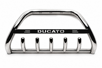 Fiat Ducato 1995-2006 рр. Кенгурятник WT004 (нерж) фото 1