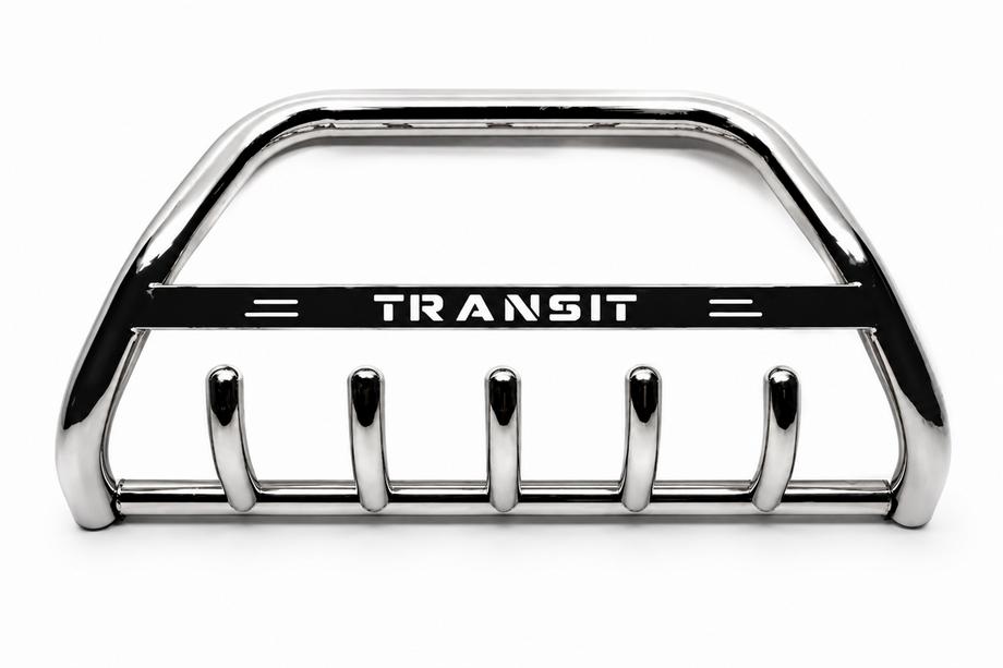 Ford Transit 1991-2000 рр. Кенгурятник WT004 (нерж) Image