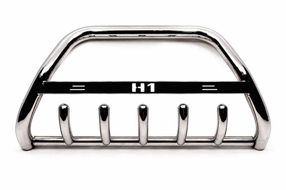 Hyundai H300, H1, Starex 2008-2020 рр. Кенгурятник WT004 (нерж) Фото 3