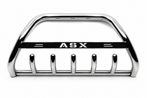 Mitsubishi ASX 2010-2023 рр. Кенгурятник WT004 (нерж) фото 1