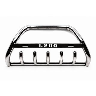 Кенгурятник WT004 (нерж) Mitsubishi L200 2006-2015 рр. фото 3