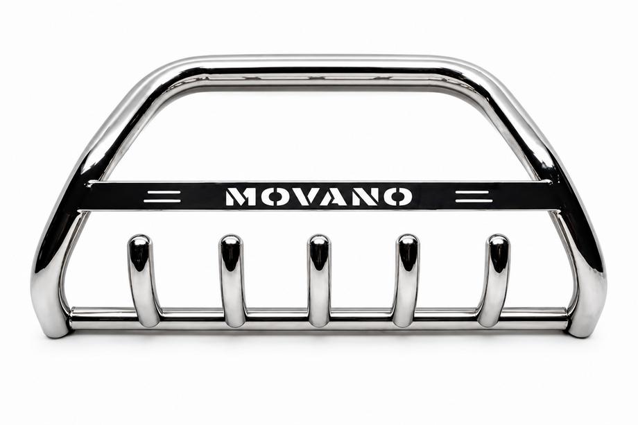 Opel Movano 2004-2010 рр. Кенгурятник WT004 (нерж) Image