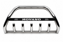 Opel Movano 2010-2021 рр. Кенгурятник WT004 (нерж) фото 1