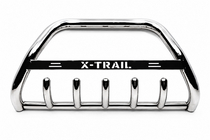 Nissan X-trail T32/Rogue 2014-2021 рр. Кенгурятник WT004 (нерж) фото 1