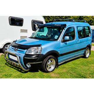 Кенгурятник WT004 (нерж) Peugeot Partner 1996-2008 рр. фото 4