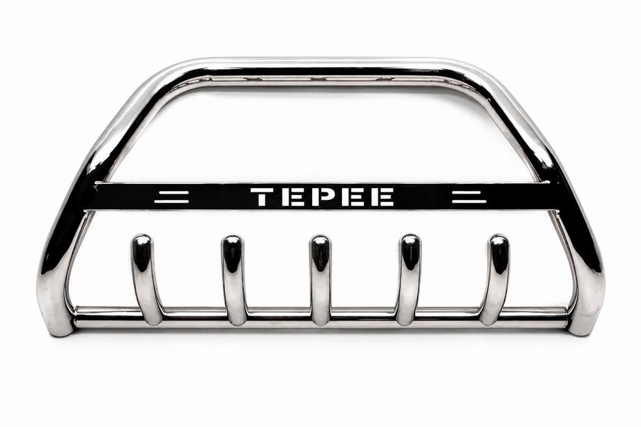 Peugeot Partner Tepee 2008-2018 рр. Кенгурятник WT004 (нерж) Фото 2