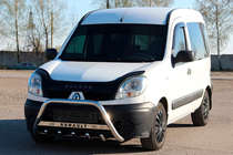 Renault Kangoo 1998-2008 рр. Кенгурятник WT004 (нерж) фото 3