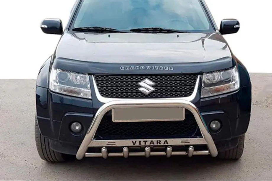 Suzuki Grand Vitara 2005-2017 рр. Кенгурятник WT004 (нерж)