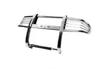 Toyota Land Cruiser Prado 120 2002-2009 рр. Кенгурятник Libao (нерж) фото 1