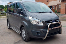 Ford Custom 2013-2022 рр. Кенгурятник WT006 (нерж) фото 1