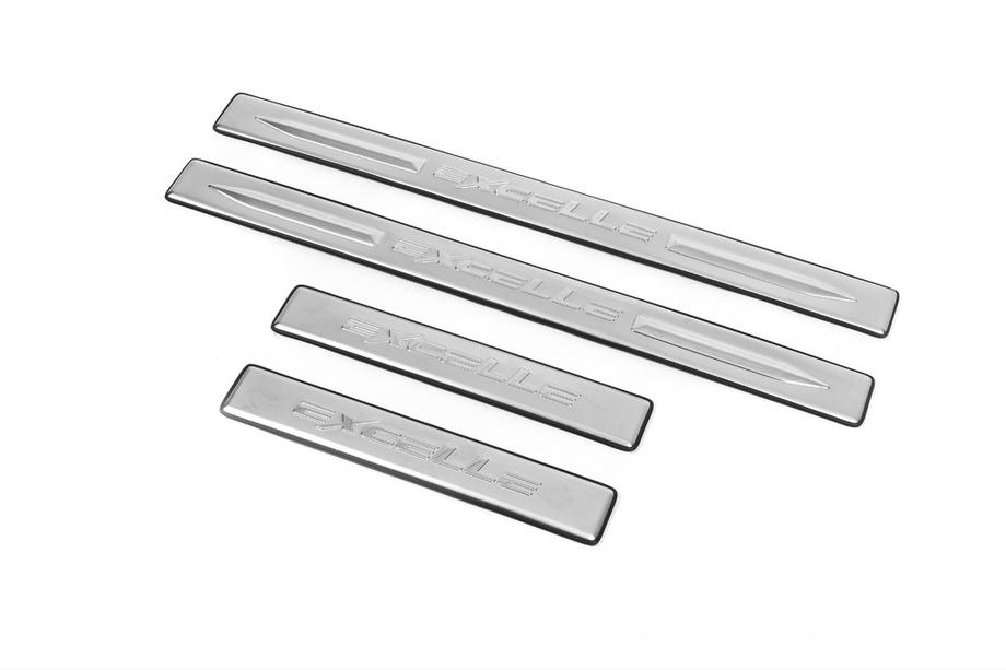 Накладки на пороги Libao (4 шт, нерж) Image