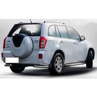 Задні куточки AK003 (2 шт., нерж) Chery Tiggo 3 2005- рр. фото 1