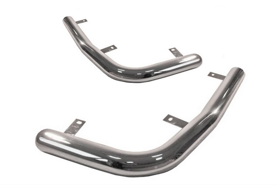 SsangYong Kyron 2005-2014 рр. Задні куточки AK003 (2 шт., нерж) Фото 1
