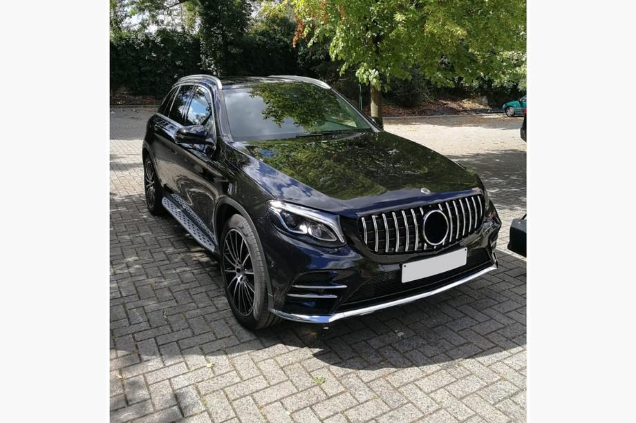Mercedes GLE coupe C292 2015-2019 рр. Тюнінг решітка радіатора (GT Panamericana) Фото 2