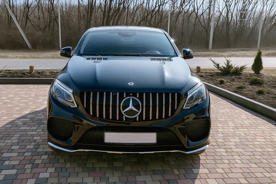 Mercedes GLE coupe C292 2015-2019 рр. Тюнінг решітка радіатора (GT Panamericana) Image