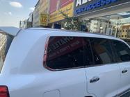 Toyota Land Cruiser 200 2007-2021 рр. Сірі рейлінги 2008-2015рр. (Lexus-дизайн 2018, 2 шт) фото 5