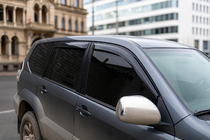 Toyota Land Cruiser Prado 120 2002-2009 рр. Вітровики (4 шт, HIC) фото 2