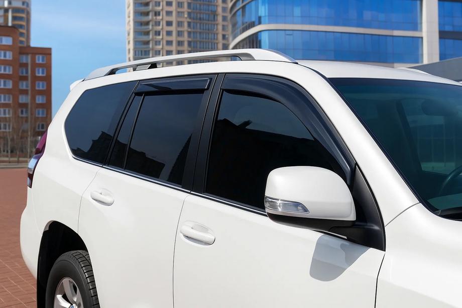 Toyota Land Cruiser Prado 120 2002-2009 рр. Вітровики (4 шт, HIC) Image