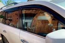 Lexus LX570/450d 2008-2022 рр. Вітровики 8 см (4 шт, HIC) фото 20