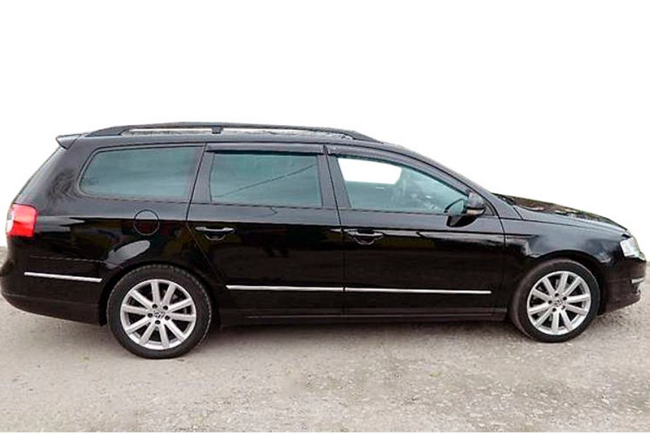 Volkswagen Passat B6 2006-2012 рр. Вітровики SW (4 шт, HIC) Фото 7
