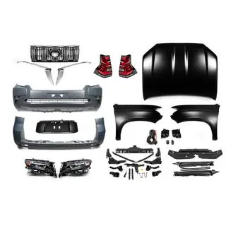 Комплект рестайлінгу з 2009-2016 на 2017- (з Full Led оптикою) Toyota Land Cruiser Prado 150 2009-2023 рр. фото 2