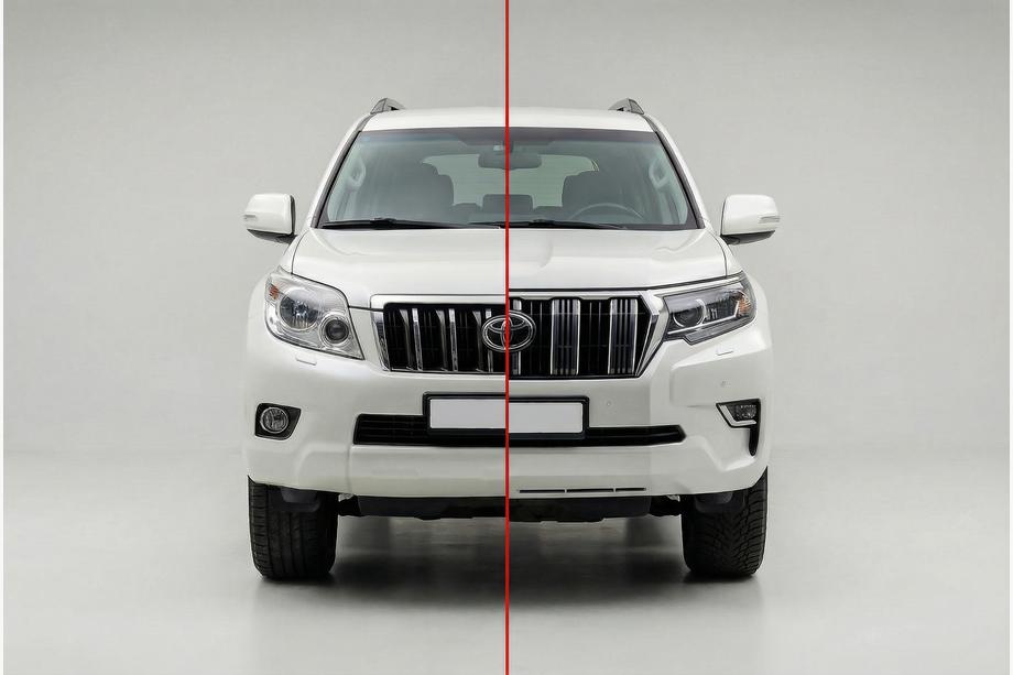 Toyota Land Cruiser Prado 150 2009-2023 рр. Комплект рестайлінгу з 2009-2016 на 2017- (з Full Led оптикою)