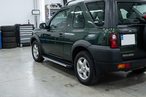 Land Rover Freelander I 1997-2006 рр. Бокові пороги Maya V1 (2 шт., алюміній) фото 1