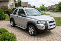 Land Rover Freelander I 1997-2006 рр. Бокові пороги Maya V2 (2 шт., алюміній) фото 1