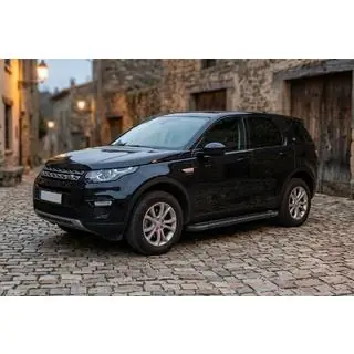 Бокові пороги Allmond Black (2 шт., Алюміній)