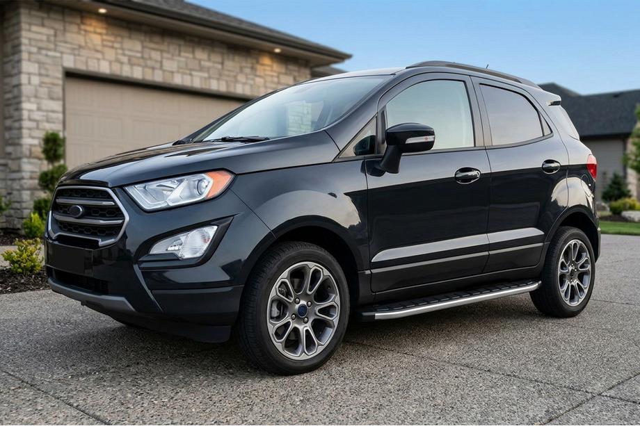 Ford Ecosport 2013-2022 рр. Бокові пороги Fullmond (2 шт., алюміній) Фото 1