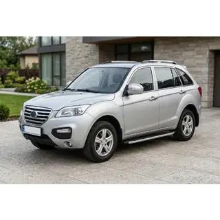Бокові пороги Fullmond (2 шт., алюміній) Lifan X60 2011- рр. фото 1