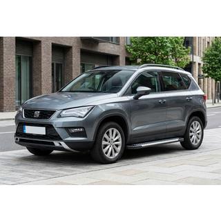 Бокові пороги Line (2 шт., алюміній) Seat Ateca 2016- рр. фото 1