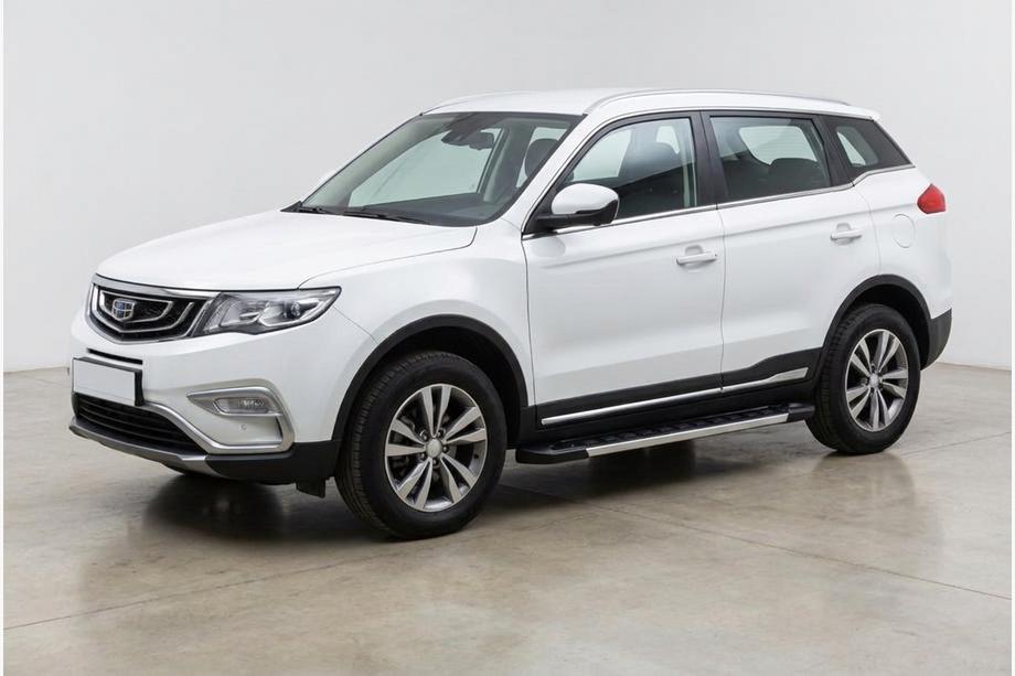 Geely Emgrand X7 2011- рр. Бокові пороги RedLine V1 (2 шт., алюміній) Фото 1